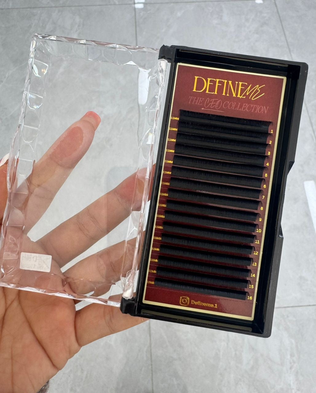 0.15 Flat Lash Trays